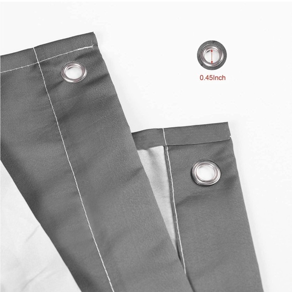 Halloween Shower Curtain Waterproof Fabric with 12 Hooks, 70 x 72 Inch - Picture 5 of 6